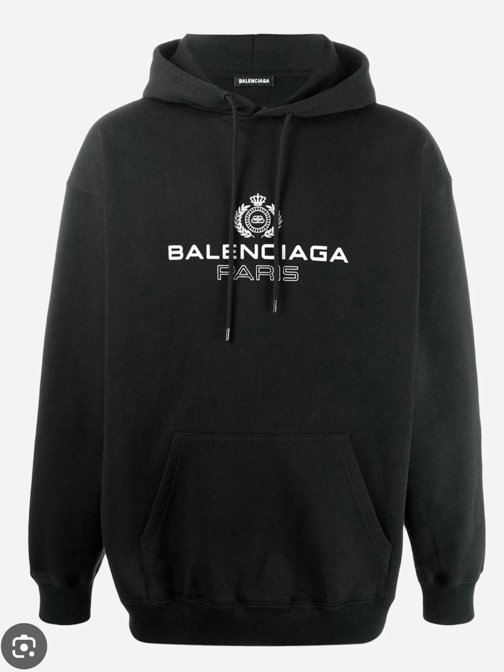 Balenciaga BB Paris Hoodie - Authentic - XL